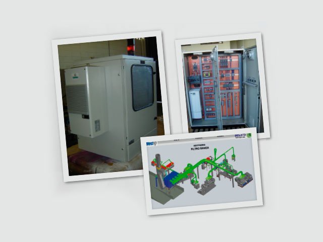 Sistema de Ventilação / Exaustão Minas Filter – Westpharma