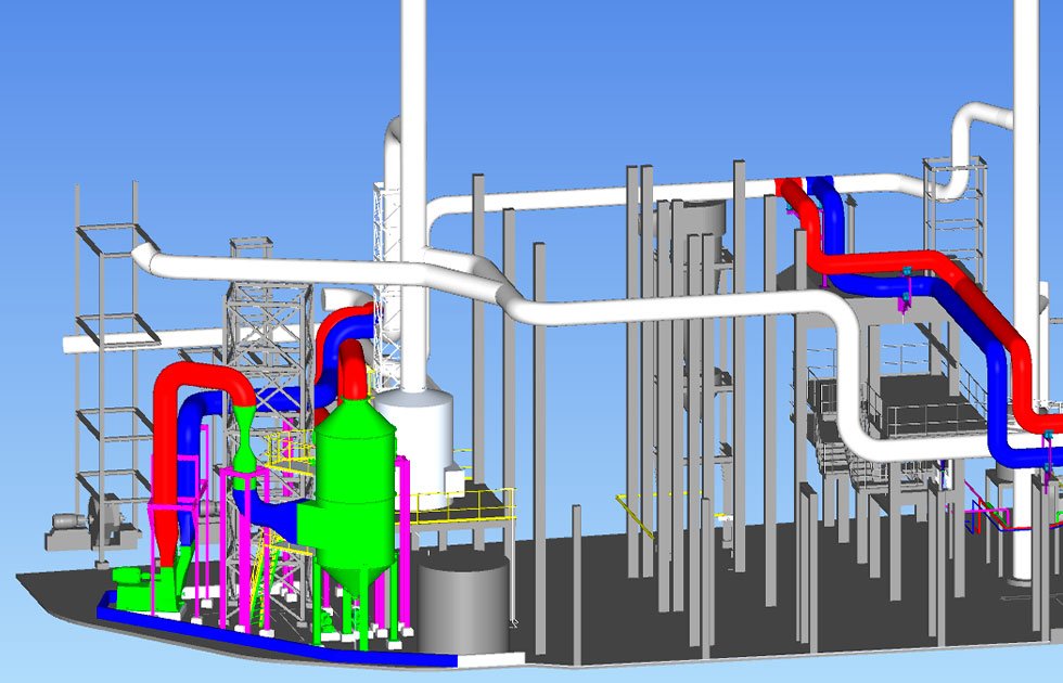 Belsys Engenharia - Cases de Sucesso - Sylvamo do Brasil – Instalação de Lavador de Gases