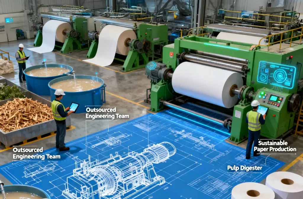 Mão de Obra Terceirizada de Engenharia para Fábrica de Papel e Celulose: Vantagens, Processos e Como Escolher o Melhor Parceiro